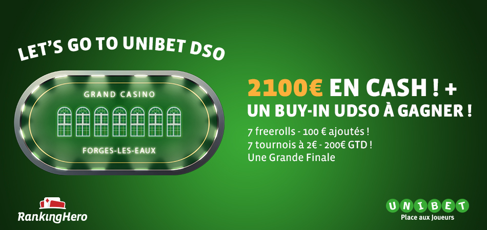 Tournoi 200 € GTD dans l'Unibet RKH Cup !