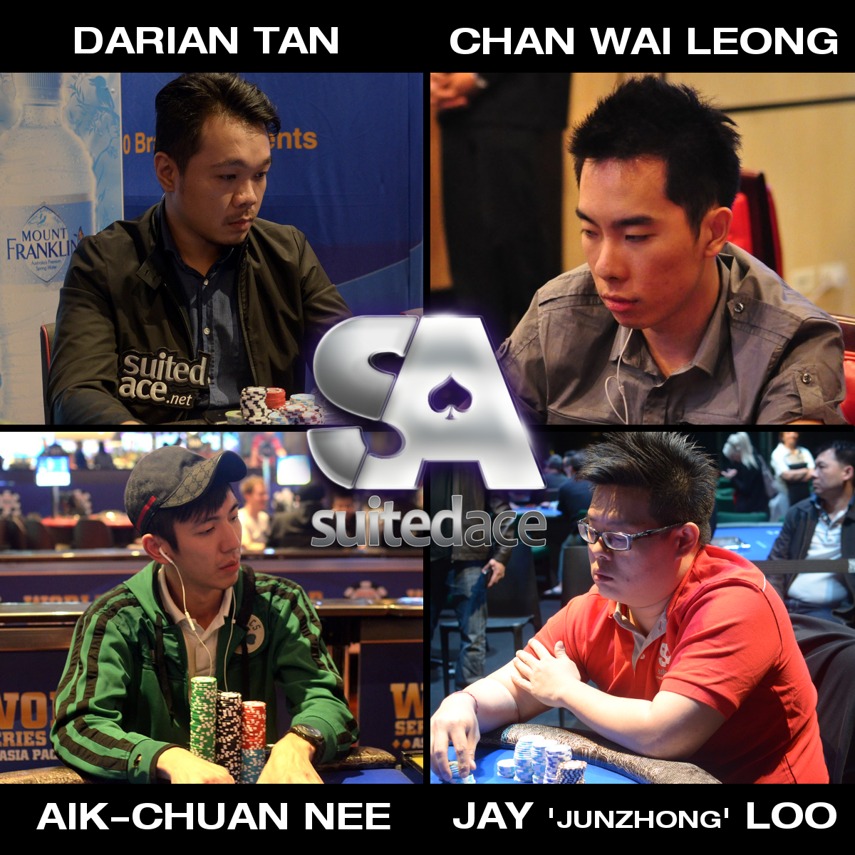 2014 WSOP APAC Main Event Day 1B has already begun. Good luck to our SuitedAce players!