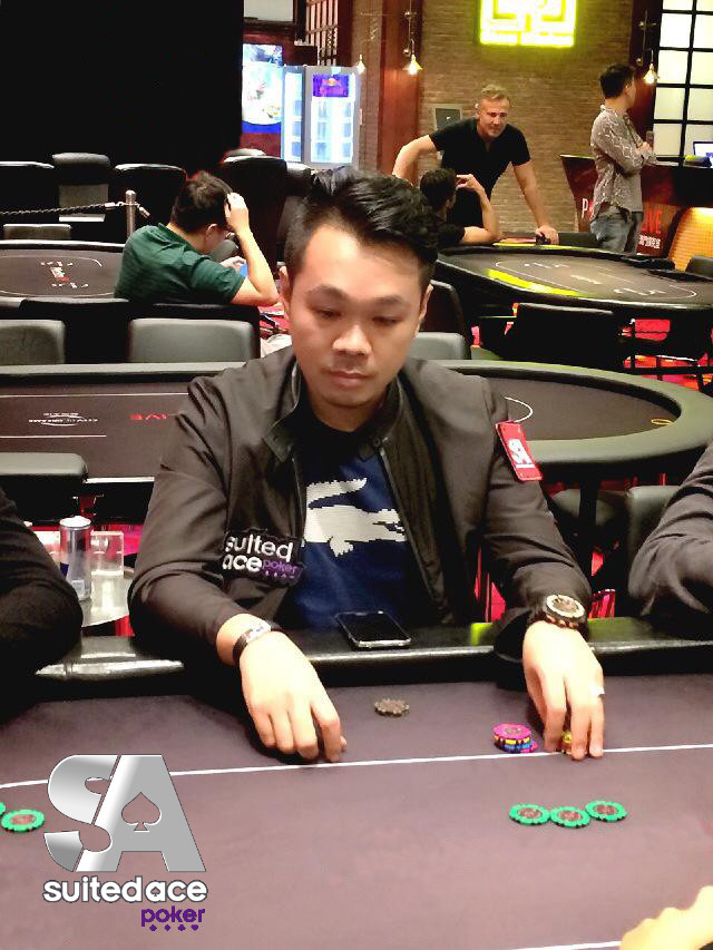 SuitedAce pro Darian Tan is currently playing on the APPT 8 Asia Championship of Poker (ACOP)